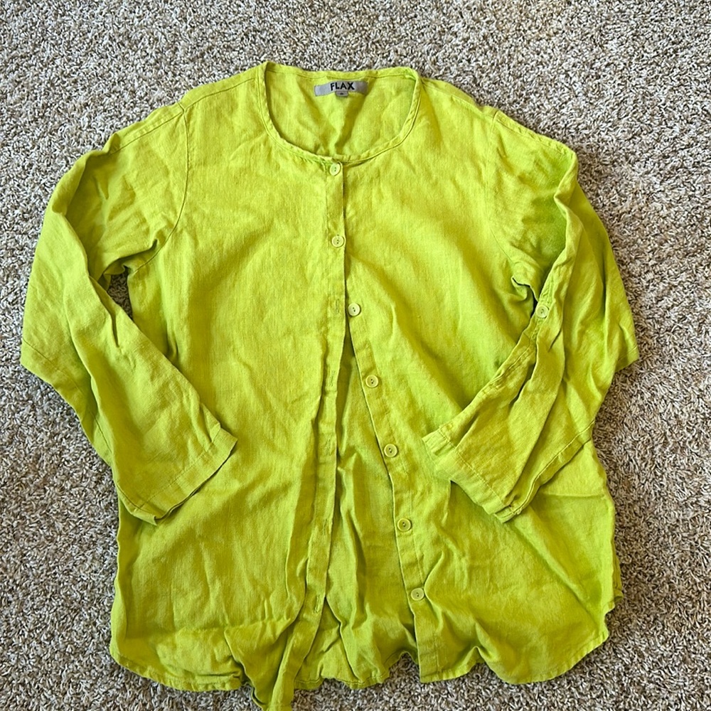 Flax linen shirt